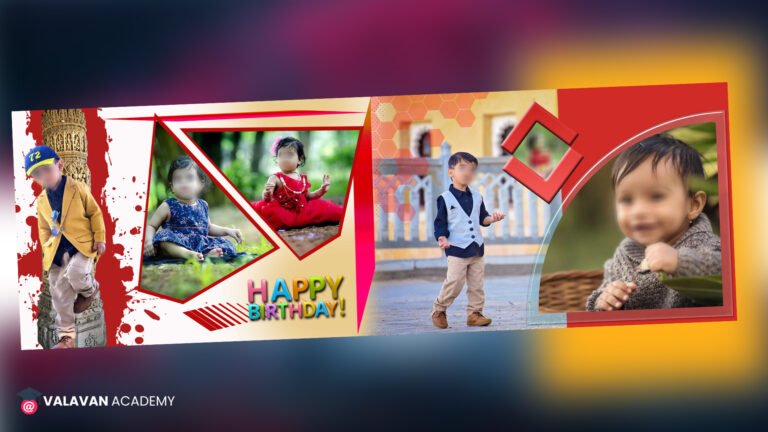 Birthday Photo Banner PSD Free Download