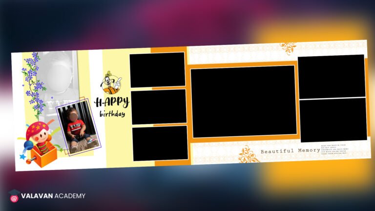 Beautiful Birthday PSD Free Download