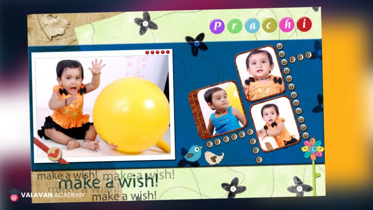 Birthday Photo Frame PSD Free Download