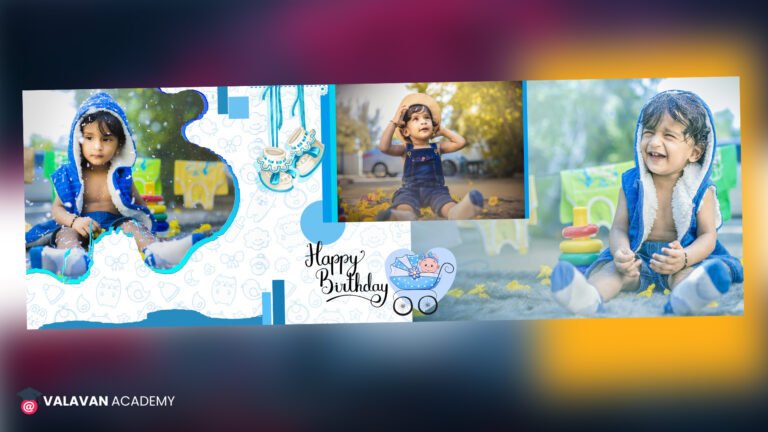 Birthday Shoot Banner PSD Free Download