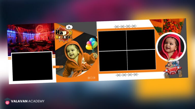 First Birthday PSD Banner Free Download