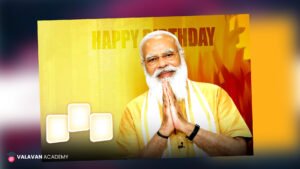 PM Narendra Modi Birthday PSD Free Download