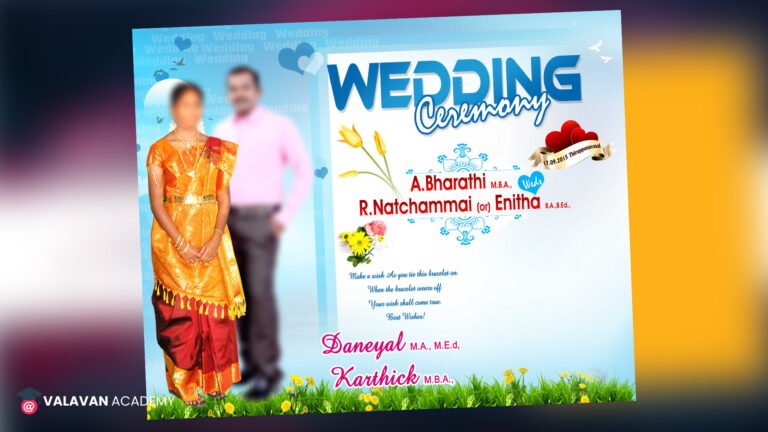 Wedding Ceremony PSD Free Download