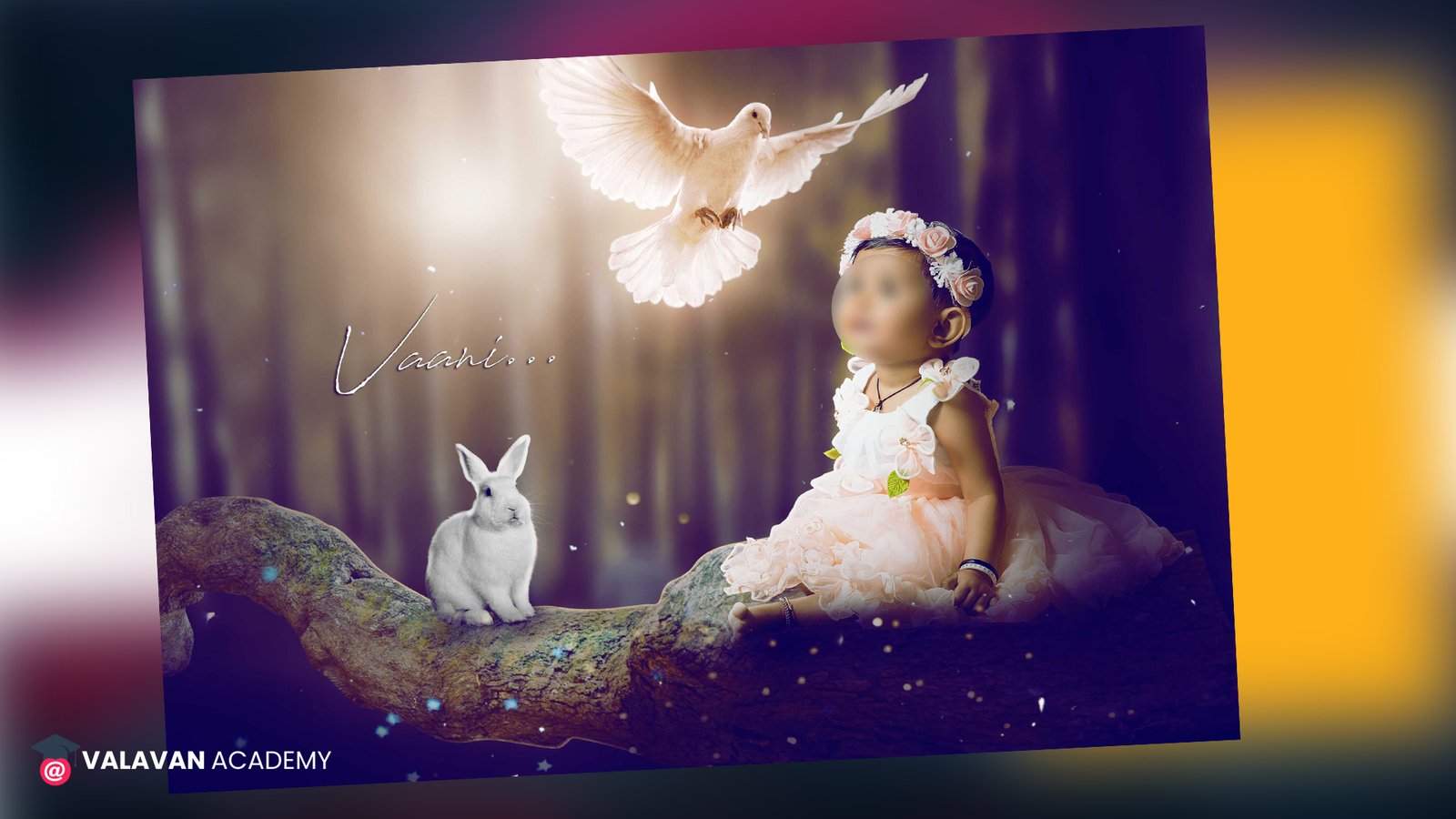 Baby Frame PSD Free Download