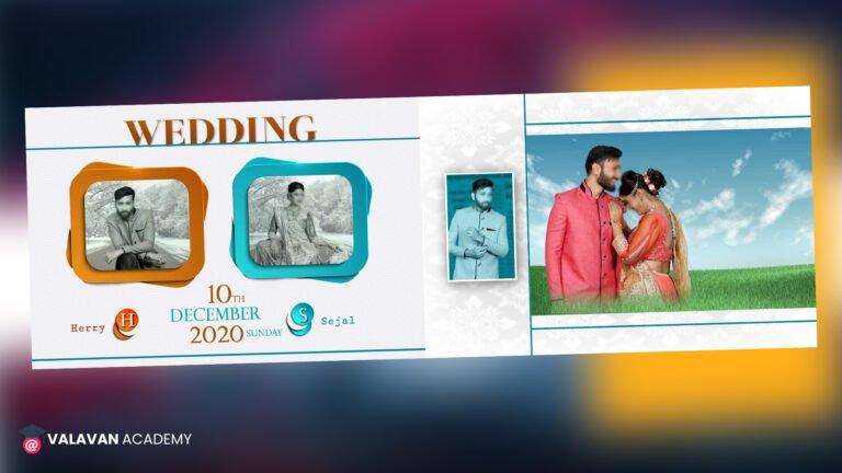 wedding banner psd