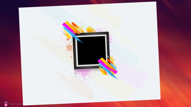 Color Frame PSD Free Download