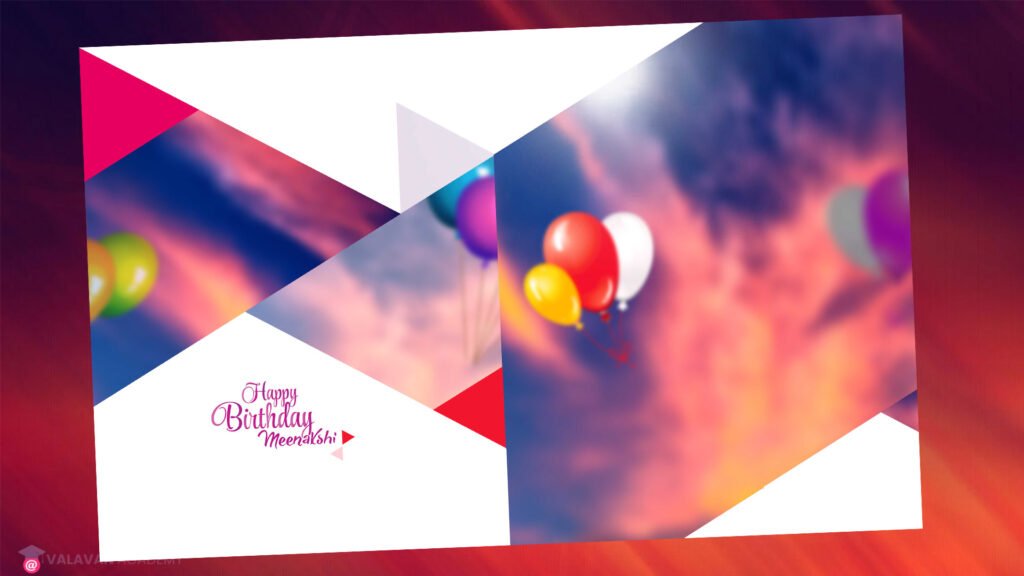 Free Birthday Photo Frame PSD Download