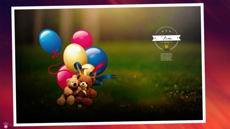 Birthday Frame PSD Free Download