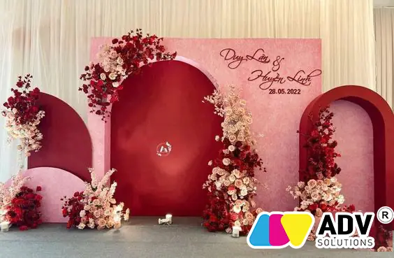 Tổng Hợp 100+ Mẫu Backdrop Tiệc Cưới Đẹp 2025: Phong Cách, Chất Liệu & Giá Tham Khảo