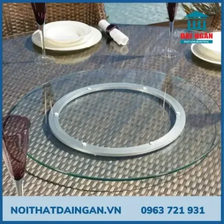 Bộ Bàn Ghế Tiệc Cưới Tròn Inox & Ghế Tiffany/napoleon Bọc Nệm