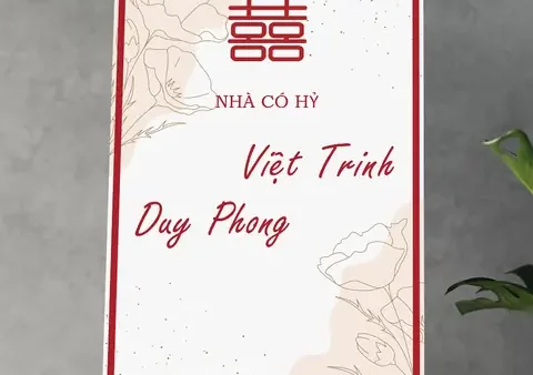 Tổng Hợp Mẫu Bảng Tên Bàn Tiệc Cưới Đẹp 2025 + Hướng Dẫn Chọn, Thiết Kế & Bố Trí Chuẩn