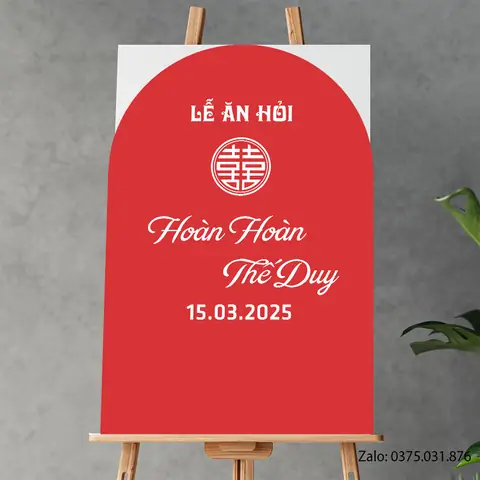Tổng Hợp Mẫu Bảng Tên Bàn Tiệc Cưới Đẹp 2025 + Hướng Dẫn Chọn, Thiết Kế & Bố Trí Chuẩn