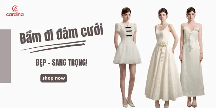 25+ Mẫu Đầm Dự Tiệc Cưới Đẹp Đang Thời Trang 2026
