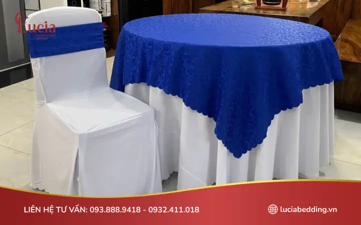 Cách Chọn Khăn Trải Bàn Tròn Tiệc Cưới Đúng Chuẩn: Kích Thước, Chất Liệu & Top Mẫu Được Ưa Chuộng