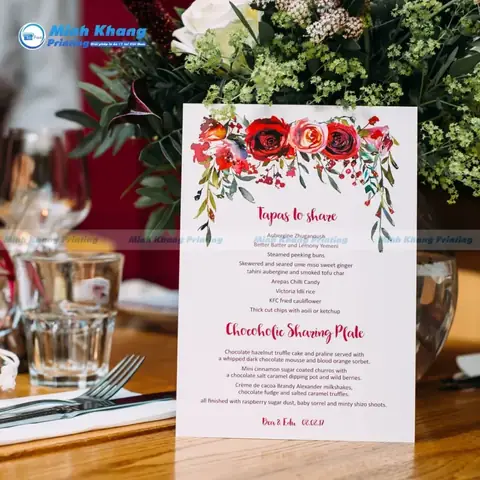 Tổng Hợp Mẫu Menu Tiệc Cưới Ngon, Dễ Chọn Cho Cặp Cô Dâu Chú Rể