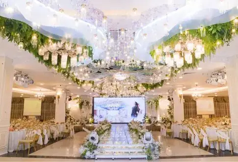 Nhà Hàng Tiệc Cưới Cung Đình – Đảo Sen Ở Đâu? Địa Chỉ 125 Nguyễn Sơn, Long Biên, Hà Nội