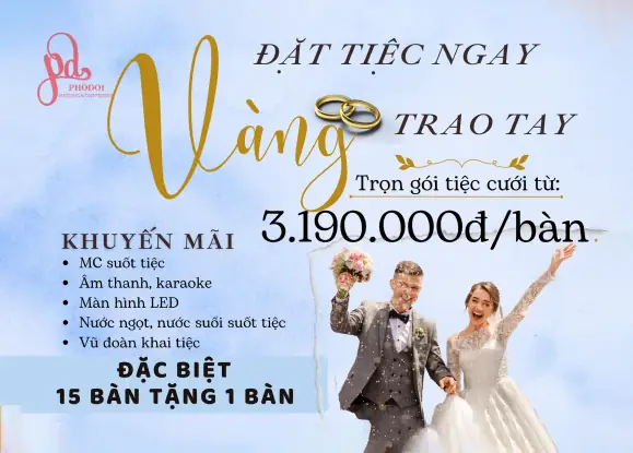 Nhà Hàng Tiệc Cưới Phố Đôi Ở Đâu? Địa Chỉ Các Chi Nhánh