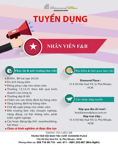 Tìm Việc Nhân Viên Kinh Doanh Tiệc Cưới: Công Việc, Yêu Cầu Và Thu Nhập