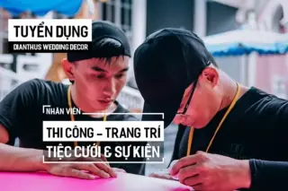 Tuyển Dụng Nhân Viên Thi Công Trang Trí Tiệc Cưới: Mô Tả Công Việc, Yêu Cầu, Quyền Lợi & Thực Trạng Nghề Nghiệp