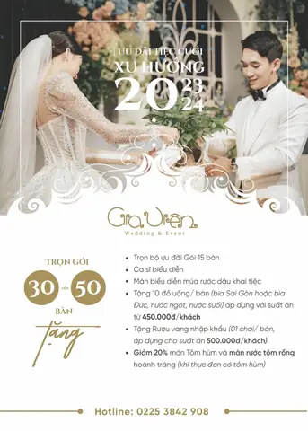Khám Phá Tiệc Cưới Gia Viên: Địa Điểm, Dịch Vụ Tại Hải Phòng Và Cách Đặt