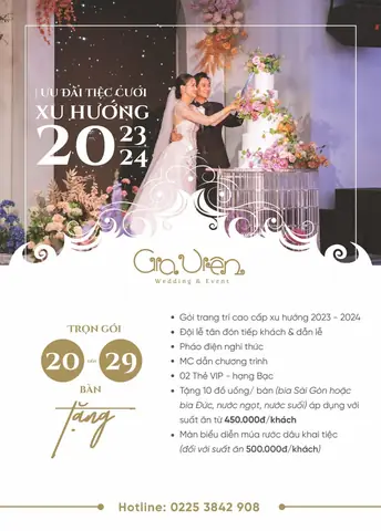 Khám Phá Tiệc Cưới Gia Viên: Địa Điểm, Dịch Vụ Tại Hải Phòng Và Cách Đặt