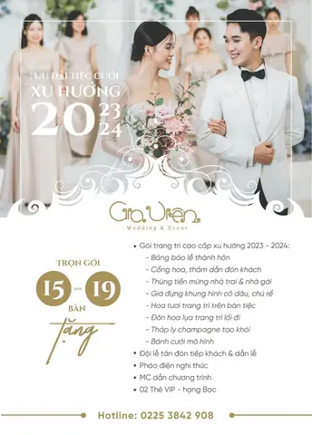 Khám Phá Tiệc Cưới Gia Viên: Địa Điểm, Dịch Vụ Tại Hải Phòng Và Cách Đặt