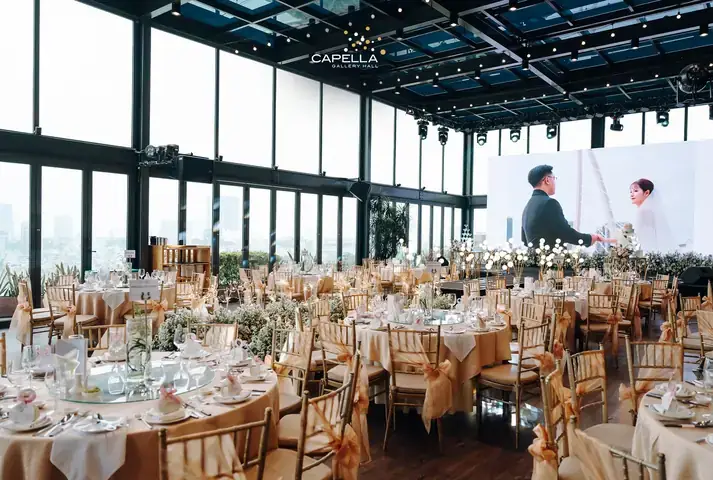 Top Địa Điểm Tiệc Cưới Rooftop Sang Trọng, Romantic Tại TP.HCM 2025