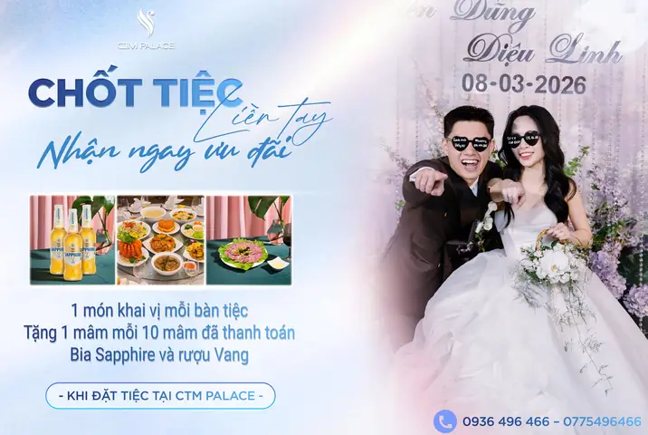 Trung Tâm Tiệc Cưới CTM Palace Ở Đâu? Địa Chỉ Tại Hà Nội